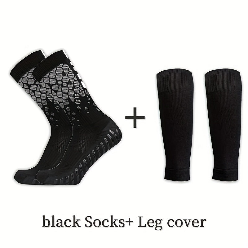 Breathable Soccer Socks - Non-slip Leg Cover for Football & Basketball