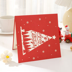 3D Pop Up Christmas Card - Winter Wonderland