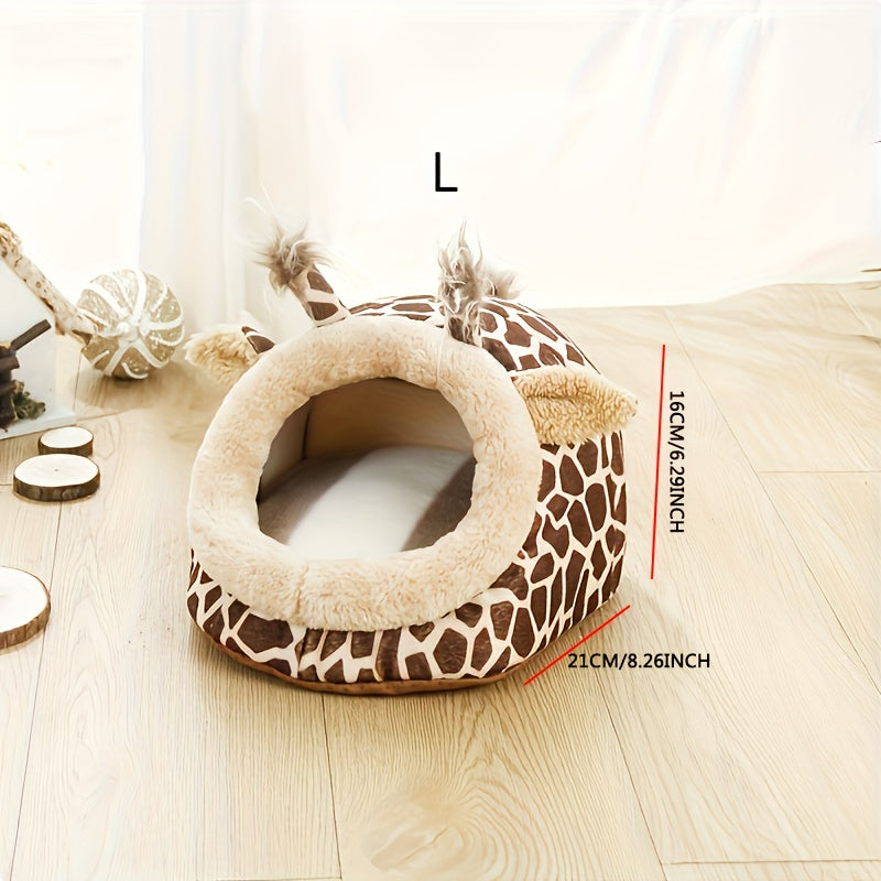 Warm Big Hamster Nest Bed Cube House Habitat Lightweight Durable Portable Mat