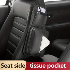 High Seat Side Storage Bag Car Tissue Box Car Interior Decoration