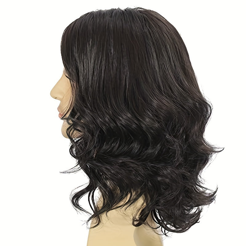 Men's Middle Length Wig for Party Dress Up
