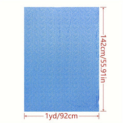 1yd Faux Cotton Fabric for DIY Clothes Pants Dress Quilt, Cut Size