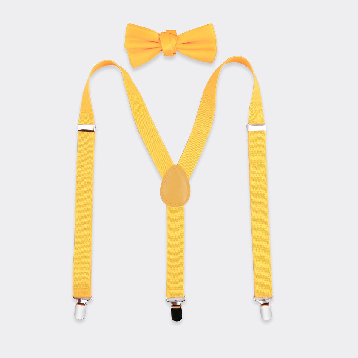 Tuxedo Bow Tie And Suspender Set for Men