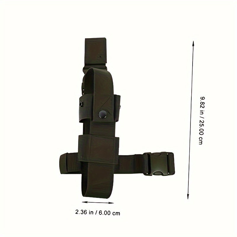 Nylon Leg Pouch Drop Leg Holster Belt Carrier Outdoor Water Bottle Pouch