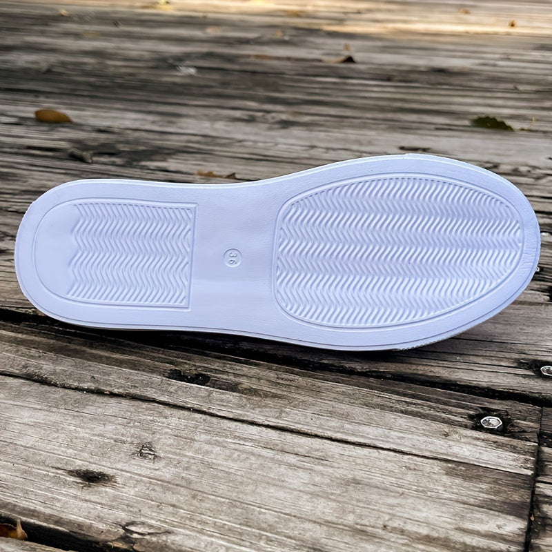 Women's Breathable Mesh Slip-On Sneakers Comfy Flats