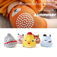 Baby Knee Protectors for Walking and Crawling - Breathable Socks