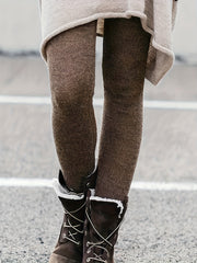 Stretchy Elastic Waist Skinny Leggings for Women