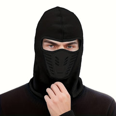 Winter Fleece Hat Neck Gaiter Face Protection Windproof Hat