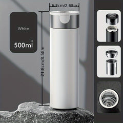 Vacuum Cup With Temperature Display Insulated Water Bottles Travel Thermal Cups