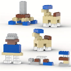 100pcs Building Bricks Set Educational Toy Blocks for Kids Ages 6