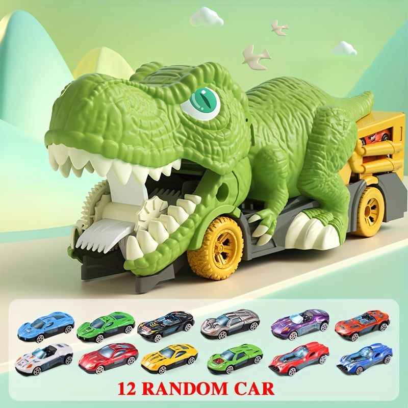 T-Rex Devouring Car Storage Toy - Dino Can Eat Car
