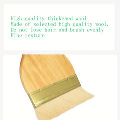 Optional Wool Brushes Soft Hair Paint Coatings Brushes