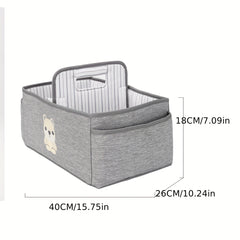 Large Capacity Storage Box for Baby Clothes and Toys