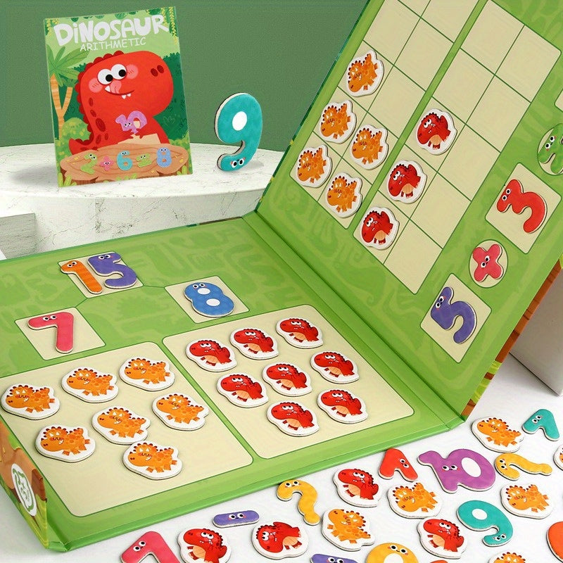 Magnetic Numbers & Dinosaurs Arithmetic Teaching Aids