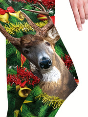 Holiday Print Yoga Pants for Women