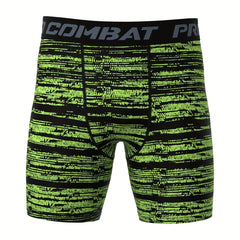 Xinso Prince Men's Camo Compression Shorts for Running Basketball Training