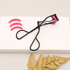 Professional Eyelash Curler with Brush and 3 Silicone Pads