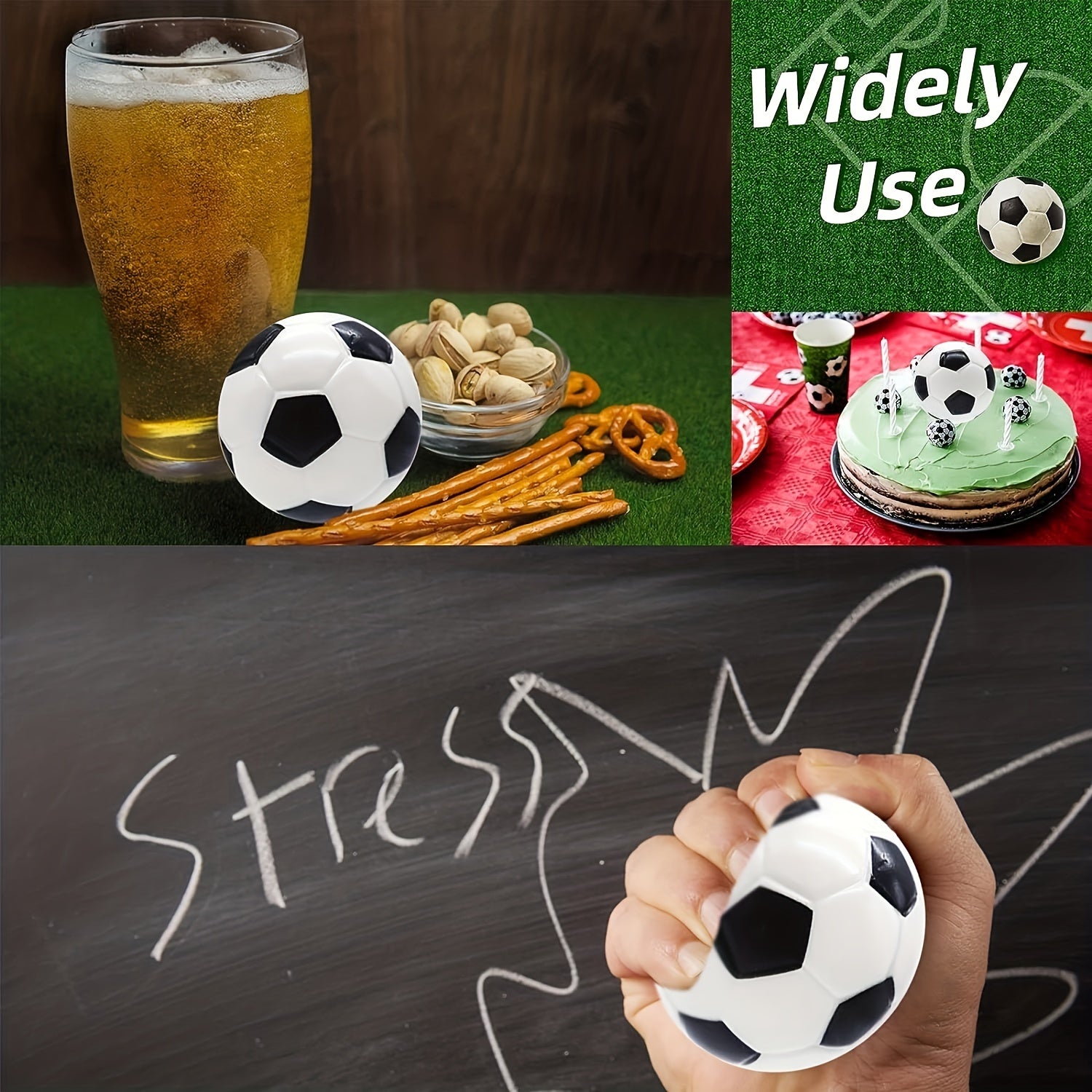Football Style Grip Ball Hand Exercise Toy Finger Strength and Flexibility