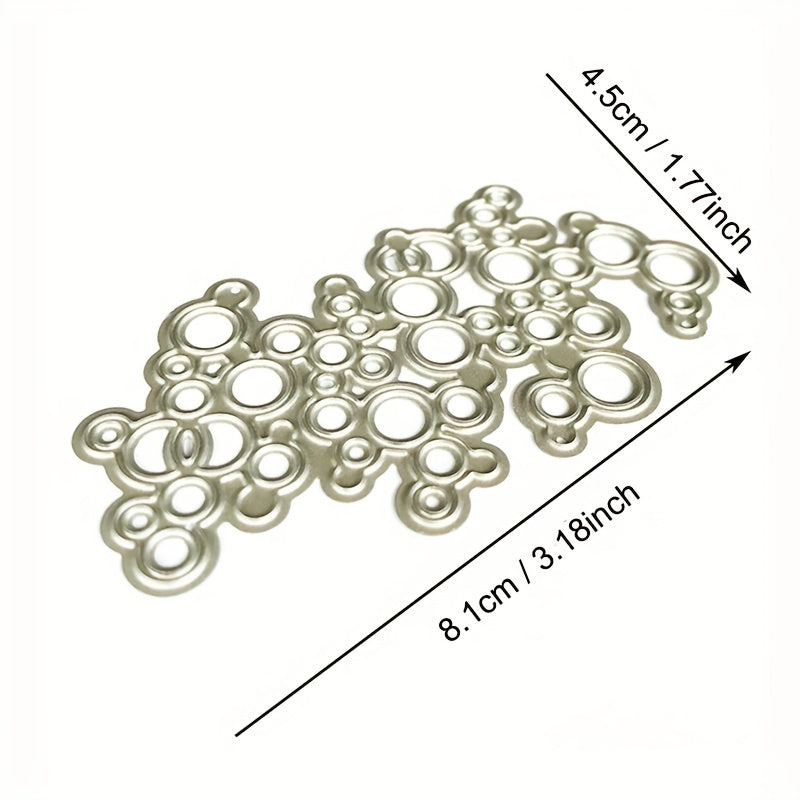 1pc Bubble Craft Metal Cutting Dies for Card Making