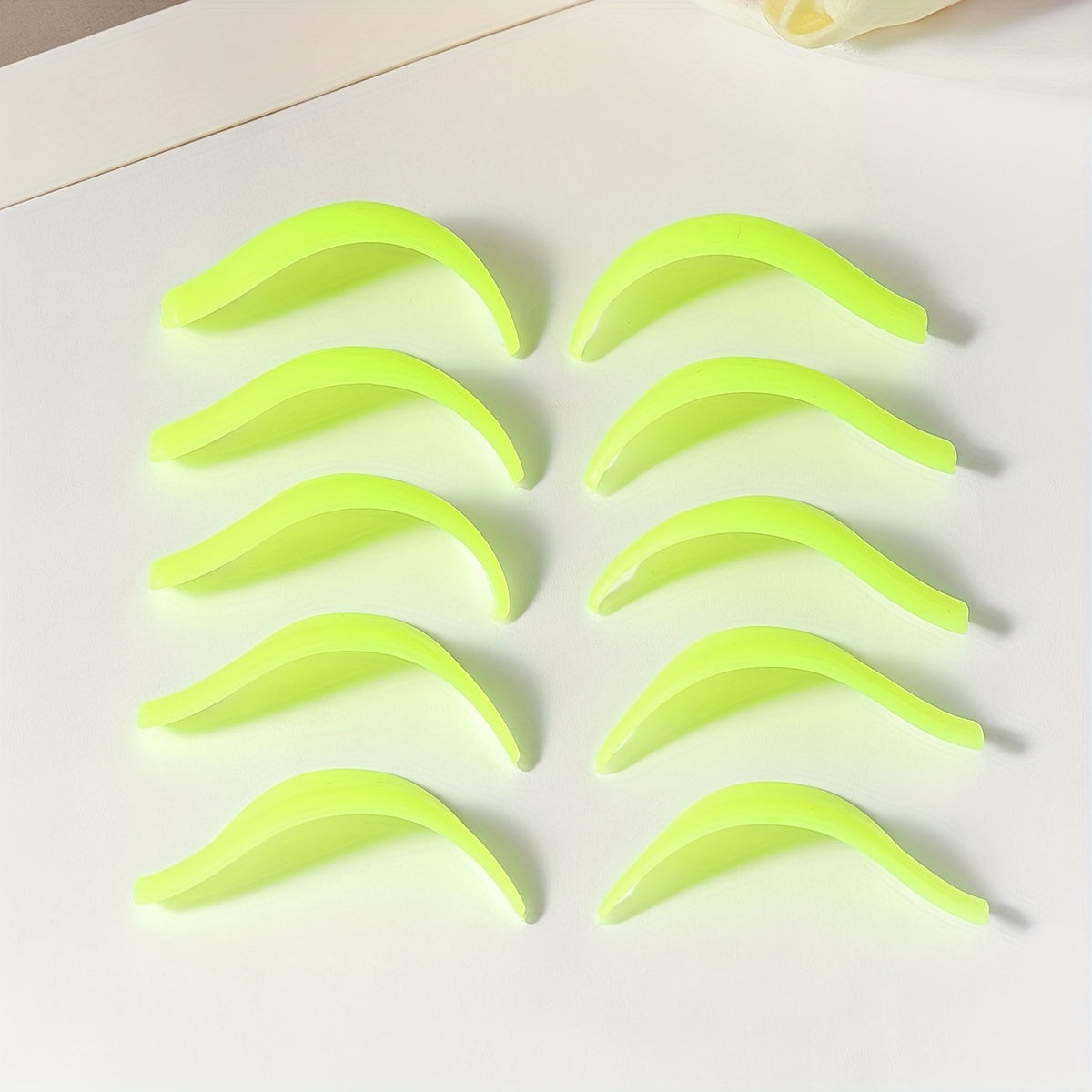 C CURL 5 Pairs Silicone Eyelash Perming Pad Lashes Rods Shield Accessories