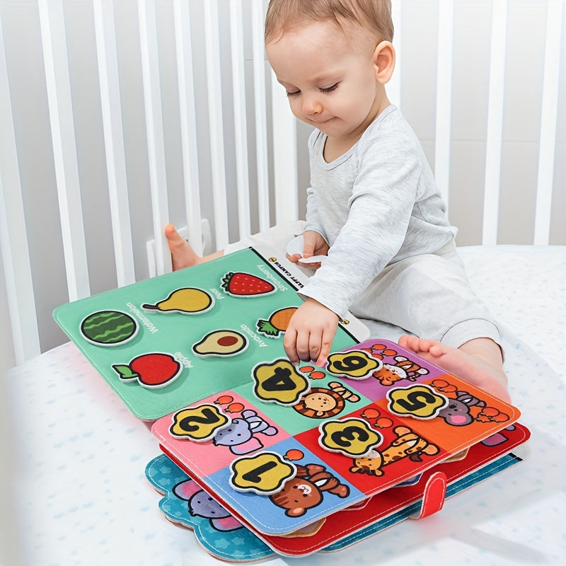 Peel and Stick Picture Book Campus Baby Intelligence Development Tool