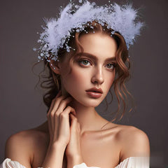 Crystal Headpiece Tassel Headband for Wedding Dress HP725
