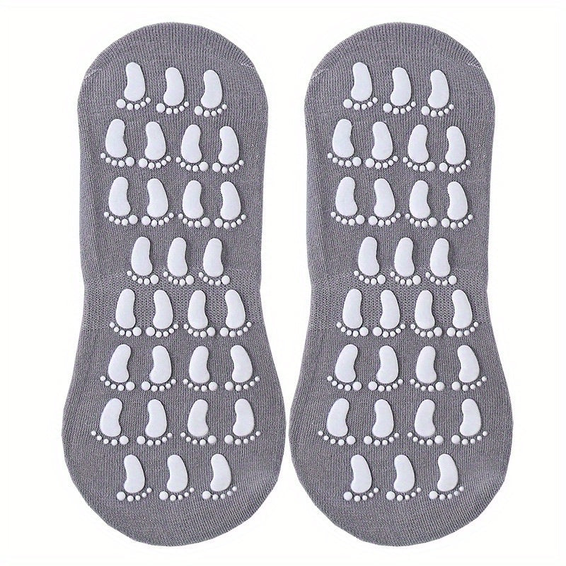Moisture Wicking Yoga Socks for Women and Men Non Slip Ankle Socks