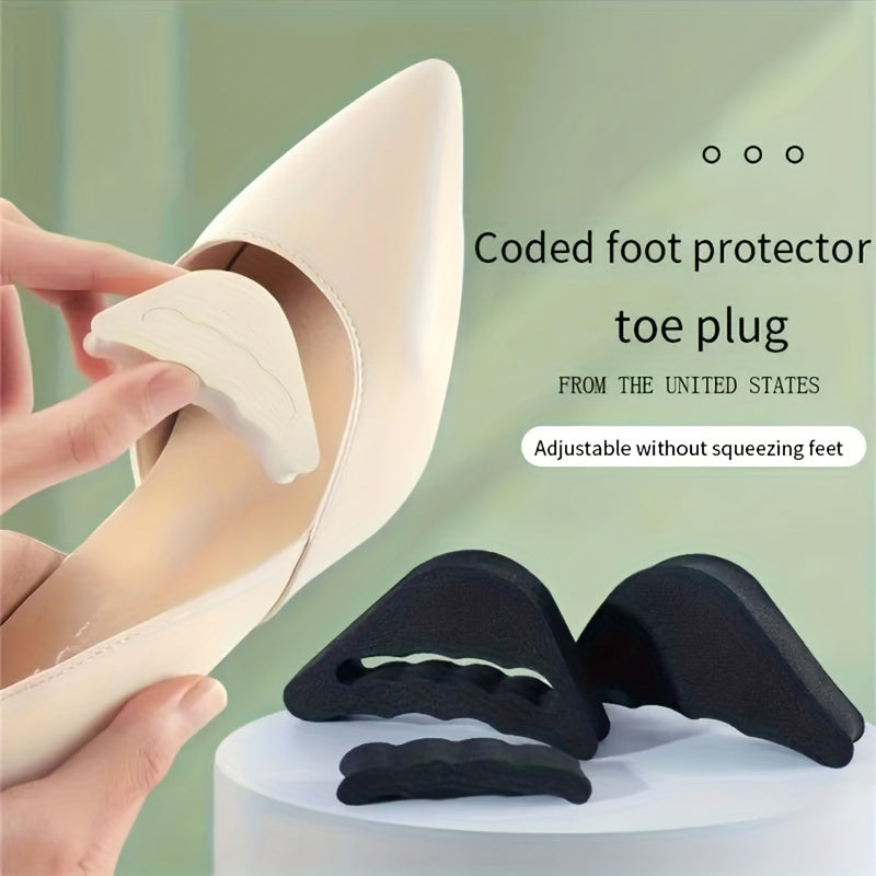 Women's High Heel Shoe Forefoot Insert Pad Toe Plug Pain Relief Insole