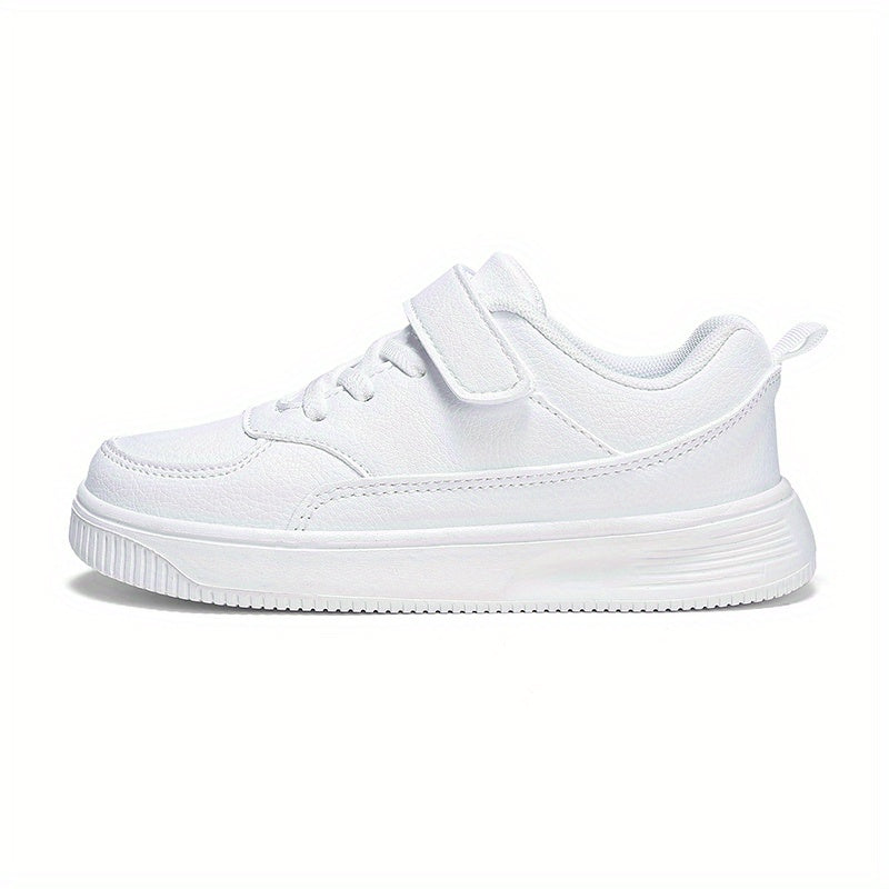 Unisex Hoop & Loop Skateboard Shoes for Boys & Girls