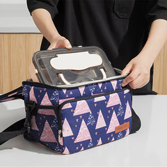 15L Printed Oxford Waterproof Insulated Bag