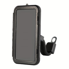 360 Adjustable Motorcycle Phone Holder Waterproof with TPU Touch Screen