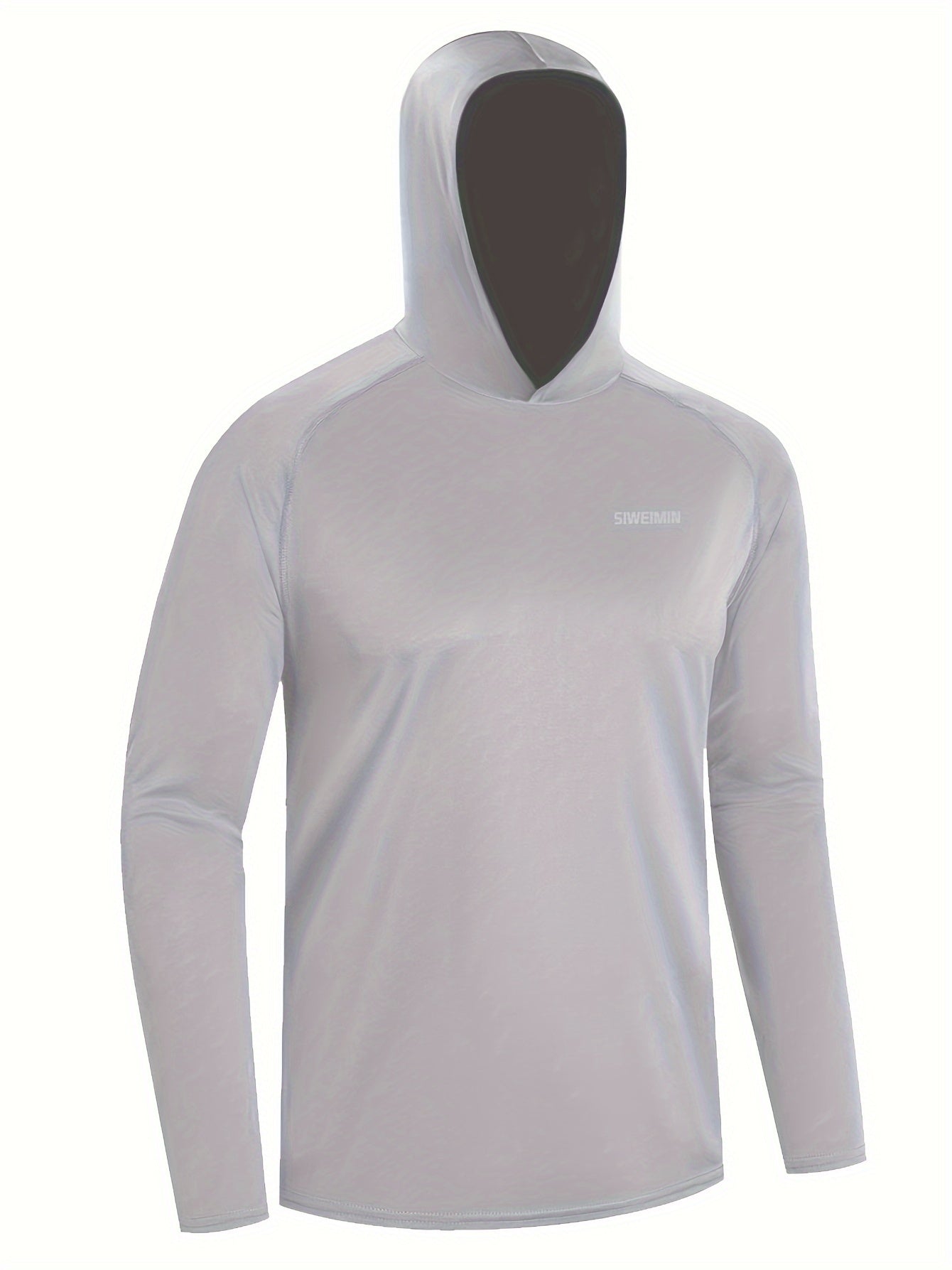 Men's Sun Protection Hoodie Long Sleeve Quick Dry Top