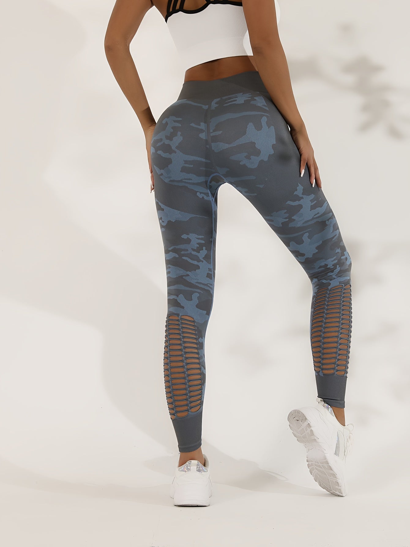 Camo Yoga Pants High Waist Butt Lifting Leggings