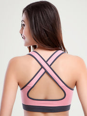 Criss Cross Back Sports Bra Women's Lingerie