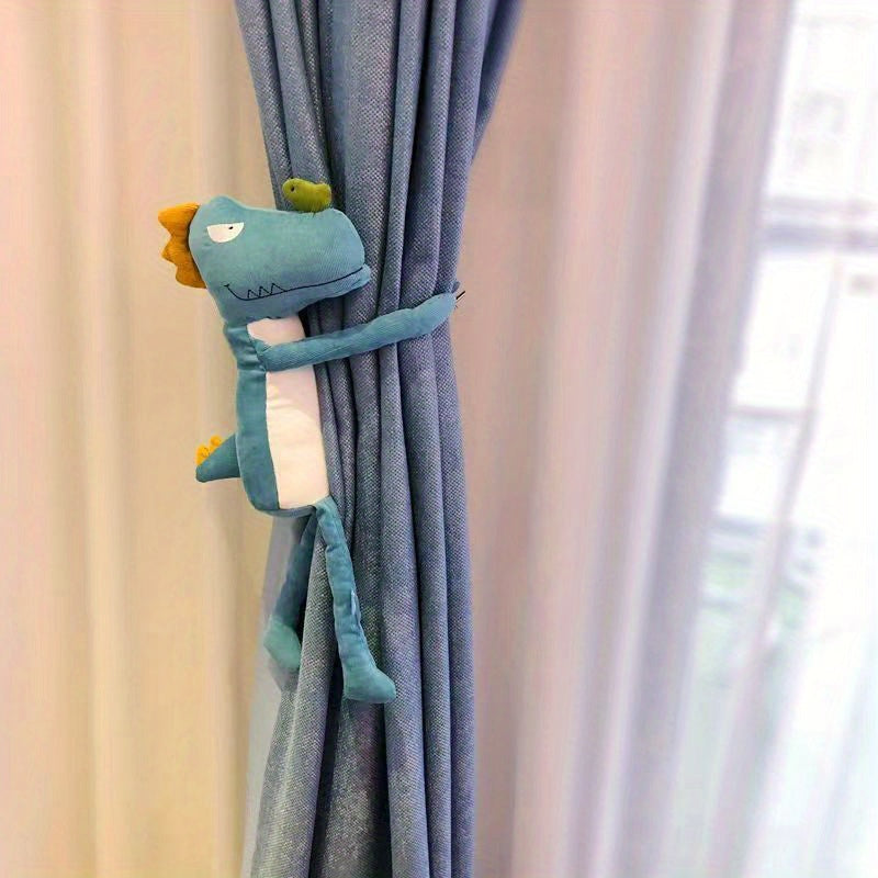 Cartoon Curtain Buckle Straps Animal Dolls Children's Room Decor