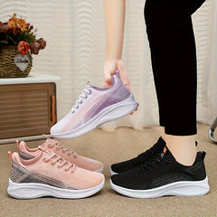 Women's Ombre Breathable Sports Shoes Running Sneakers