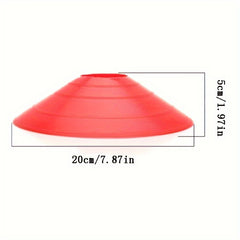 5pcs Football Training Cones Roller Skating Obstacle Cones