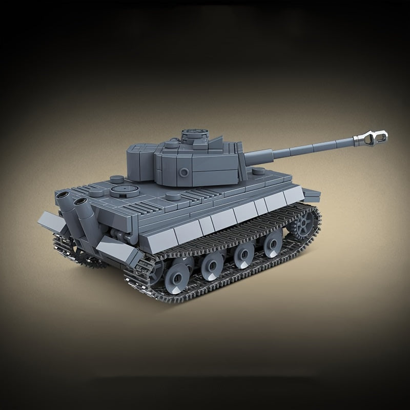 503pcs Rotatable Tank Armored Vehicle Building Blocks Set with Soldiers