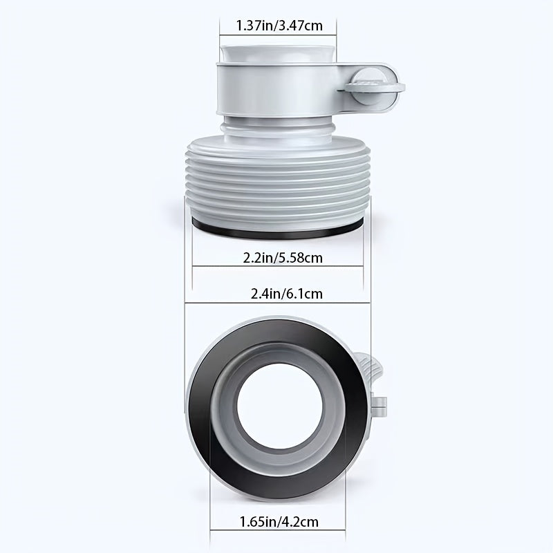 2pcs Set Hose Adapters for Above Ground Pool