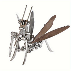 Stainless Steel Mechanical Mantis Ornament