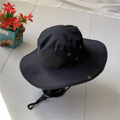 Bucket Sun Hat Floppy Cotton Wide Brim Summer Beach Caps