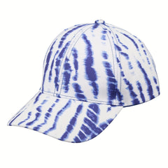 Tie Dye Print Baseball Cap Adjustable Dad Hat