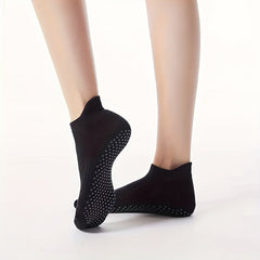 Non-slip Breathable Yoga Socks with Extra Grips for Barre Ballet Pilates Fitness