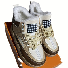 Women's Thickened Medium Tube Snow Boots