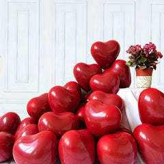 31pcs Red Heart Shaped Balloon Set for Wedding Party Decoration
