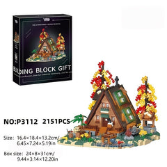 Autumn Tree House Small Building Block Set
