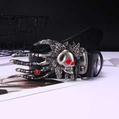Men's Skeleton Hand Belt For Halloween Party