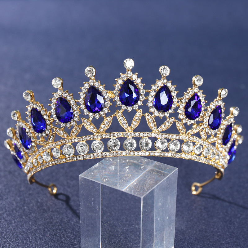 Crystal Rhinestone Crown Hairband Bridal Wedding Party Favor Decor