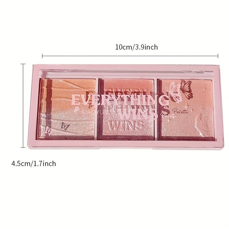 Shimmer Blush Natural Brightening Pearly Blush Radiant Face Cosmetics