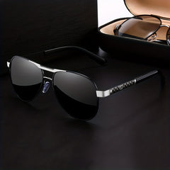 Men's Mixed Pilot Sunglasses Polarized Eyewear